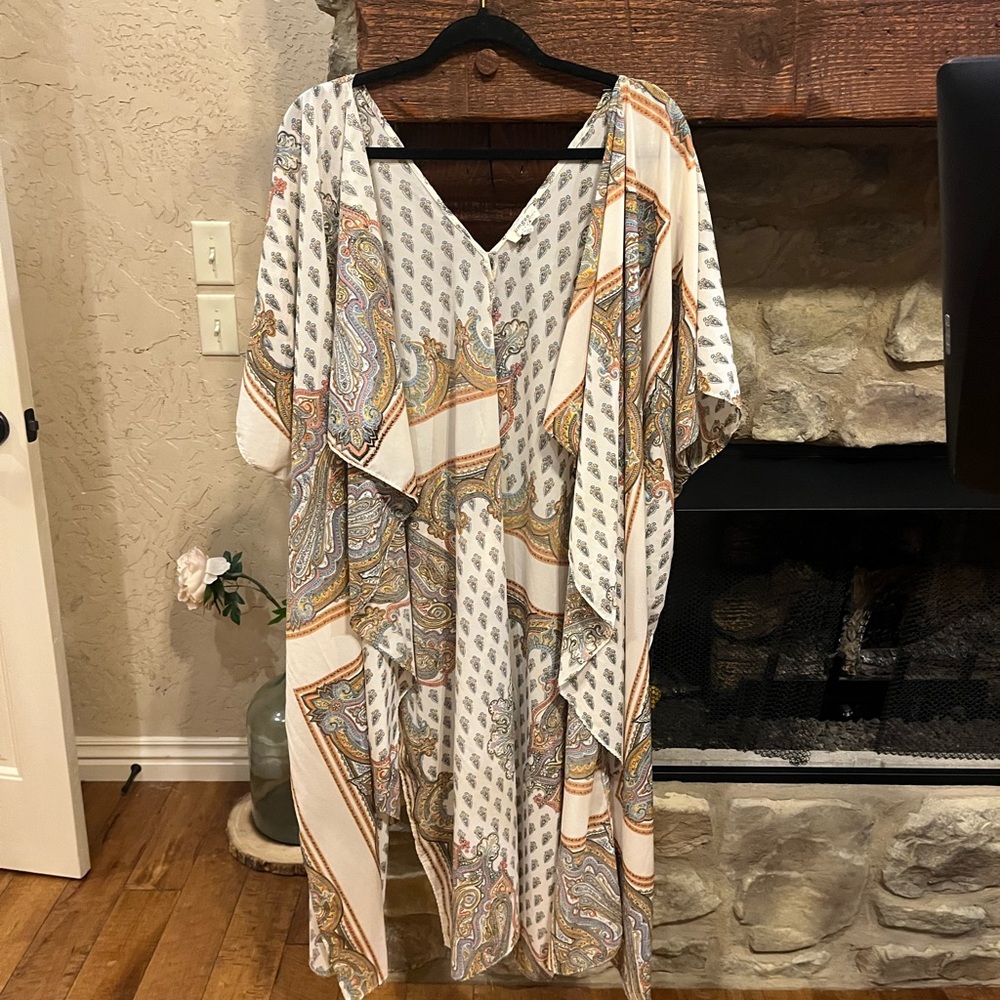 Womens Plus Kimono